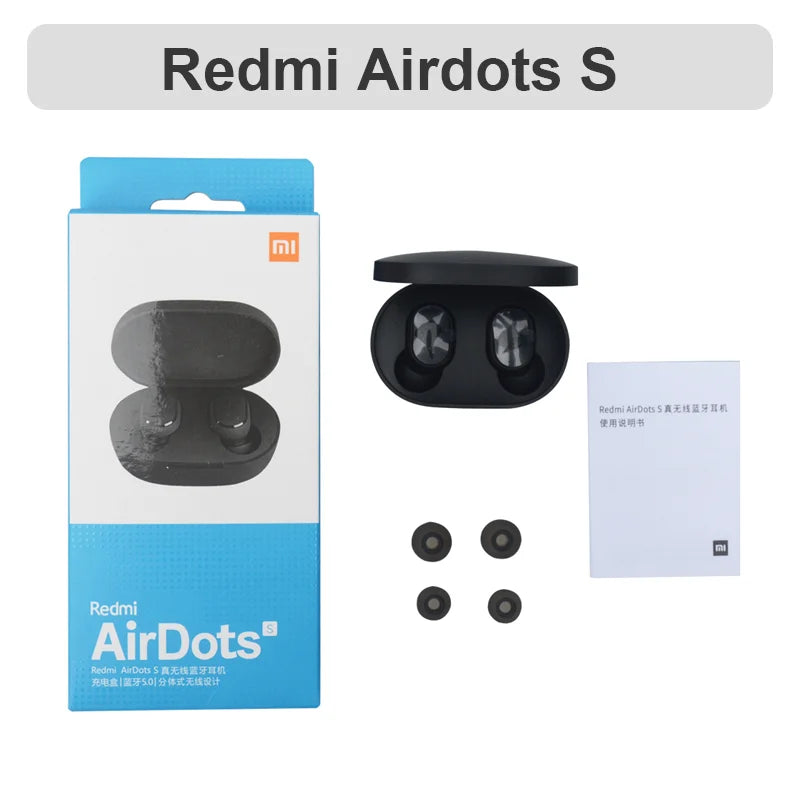 Fone De Ouvido Redmi AirDots S S Bluetooth 5.0