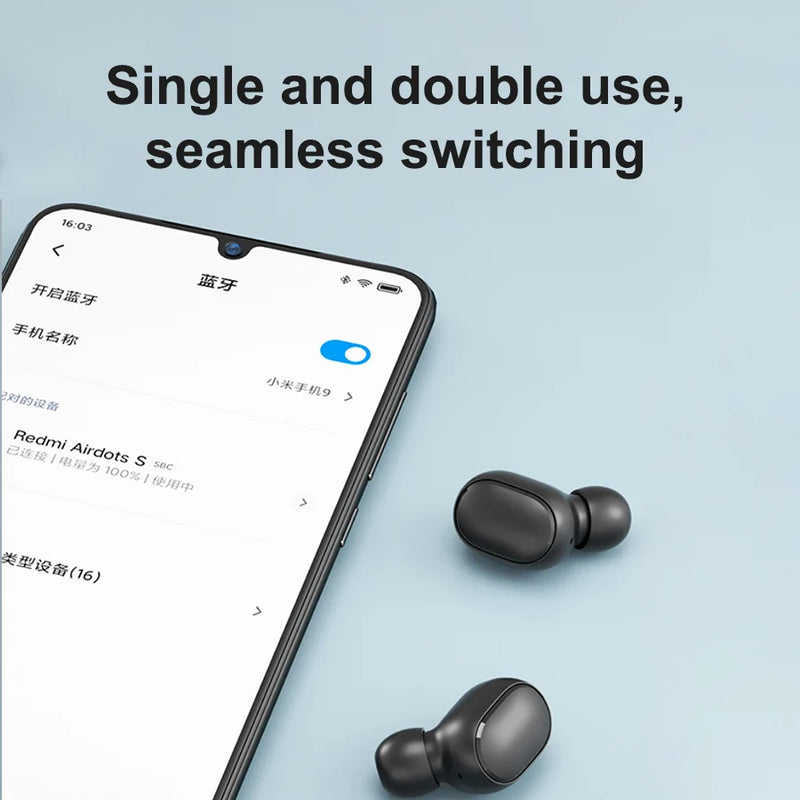 Fone De Ouvido Redmi AirDots S S Bluetooth 5.0